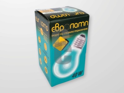 Крушка БГ  40W Е27